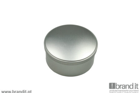 Embalagem de metal redonda - 11850-LT