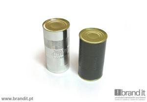 Embalagem de metal redonda - 85VLT